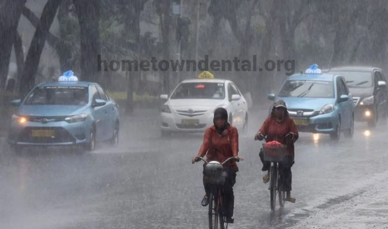 hometowndental.org. Waspada Hujan Lebat di Sertai Petir di Kota Kota Besar