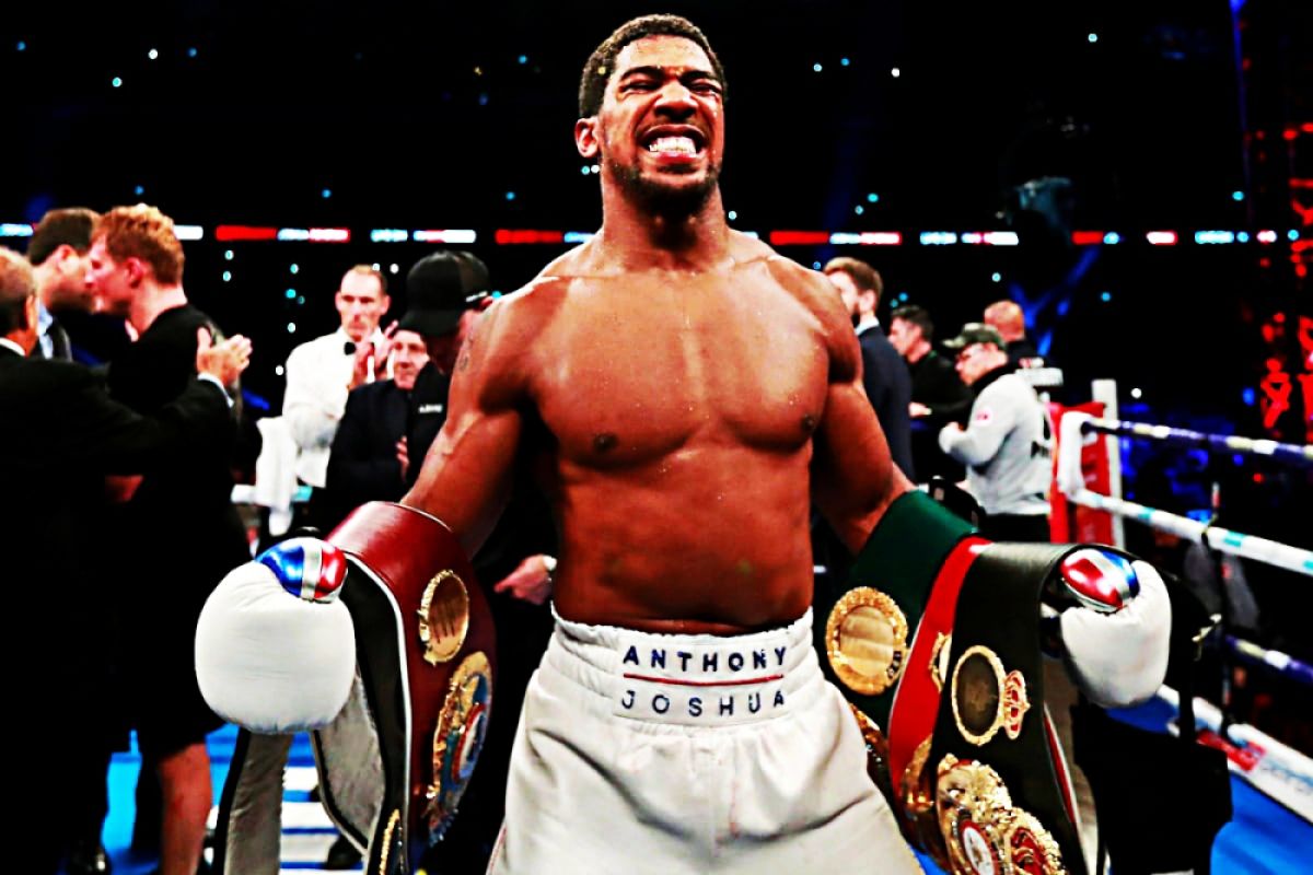 Anthony Joshua Pertahankan Gelar Juara Dunia Tinju di London